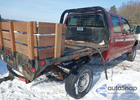 2002 Ford F-250 Lariat/Xl/Xlt из США, поврежденный, VIN 1FTNW21F92EB69782